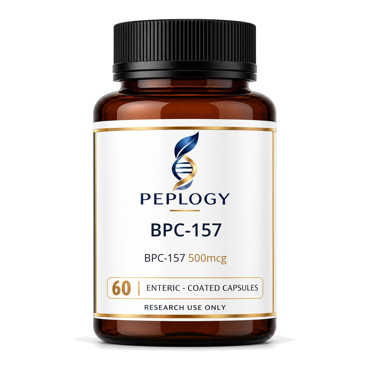 BPC-157 Capsules for research by Peplogy