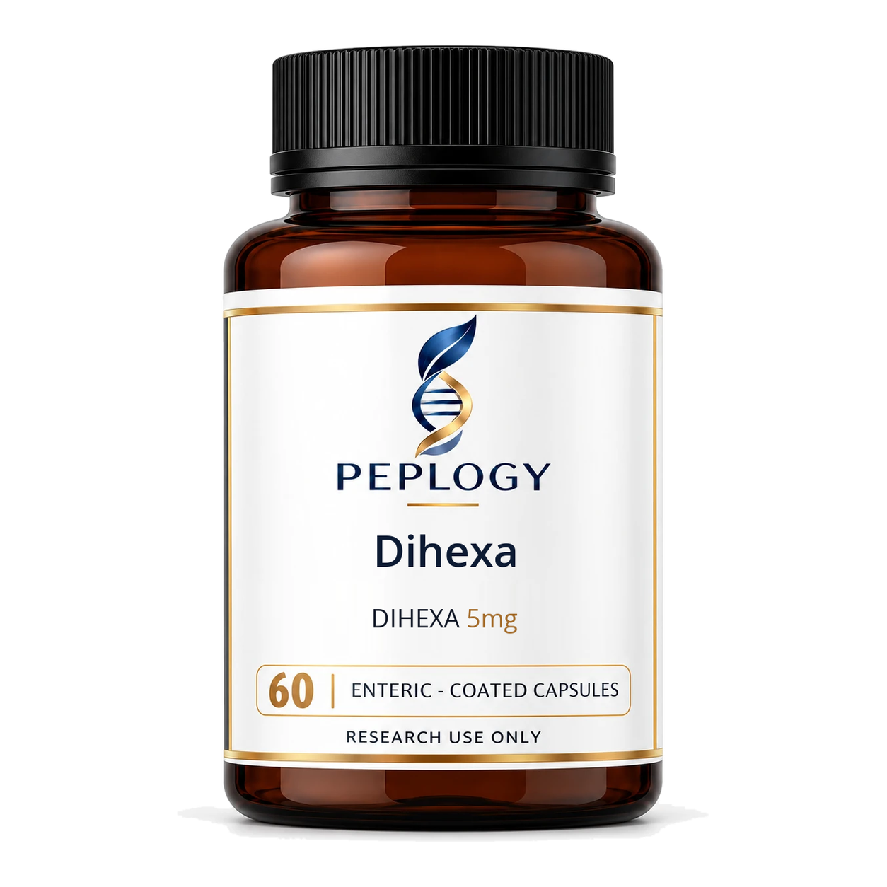Dihexa Capsules for research by Peplogy