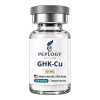 GHK-Cu 50 MG research peptide vial by Peplogy