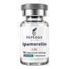 Ipamorelin 5 MG research peptide vial by Peplogy