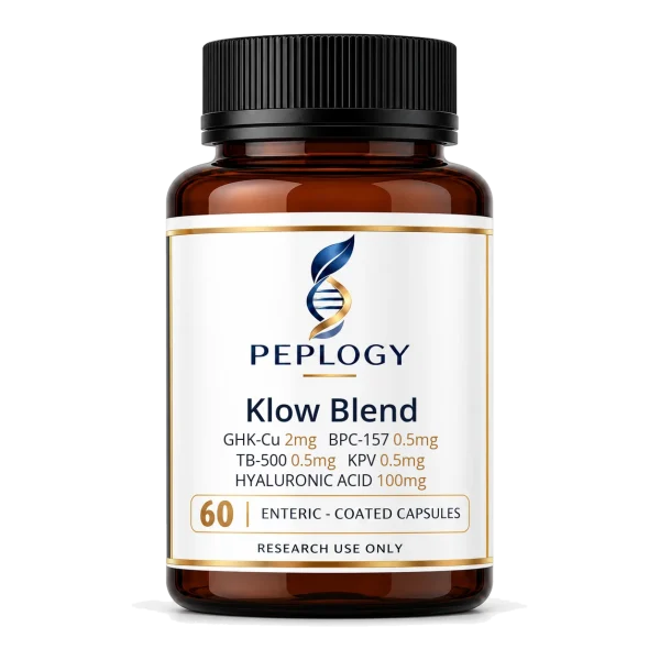 Klow Blend Capsules for research by Peplogy